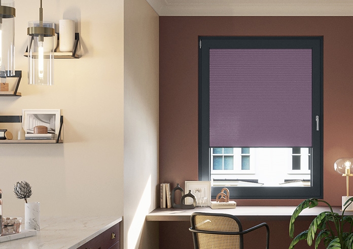 Umbra (Blackout), Plum - Clip Fit Honeycomb Blind - Image 3